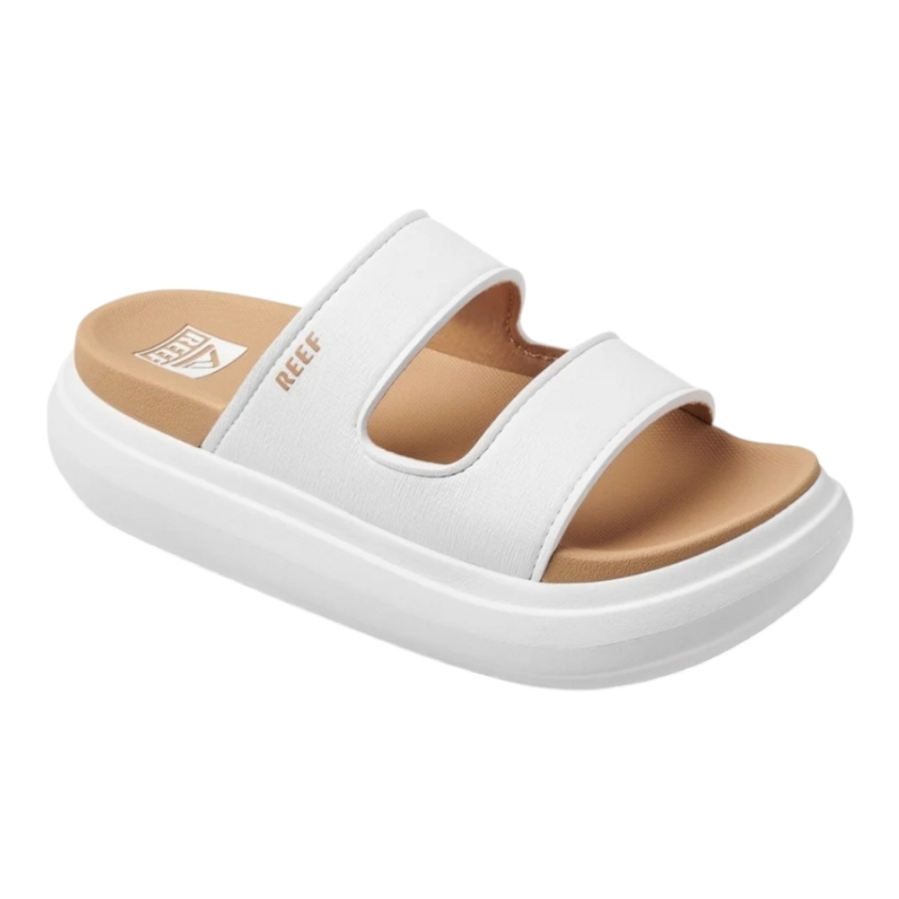 Reef Women's White Slide Sandals